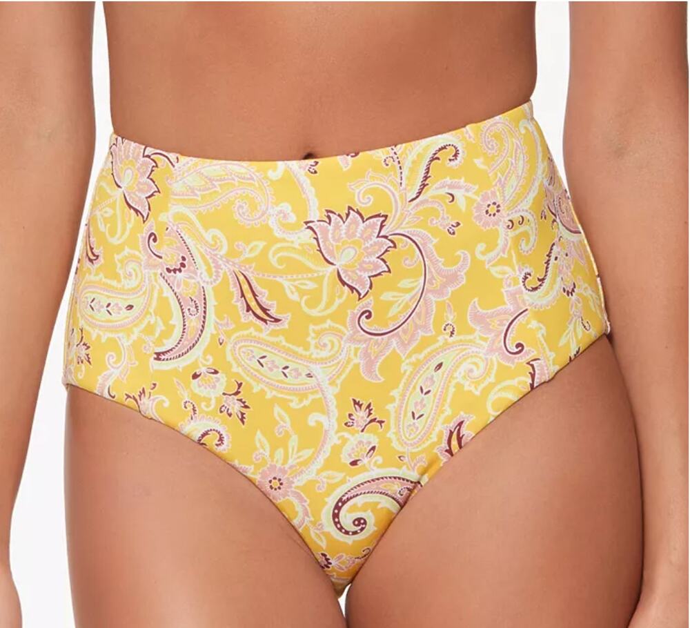Sanctuary Divas Detail High-Rise Bikini Bottoms - Small